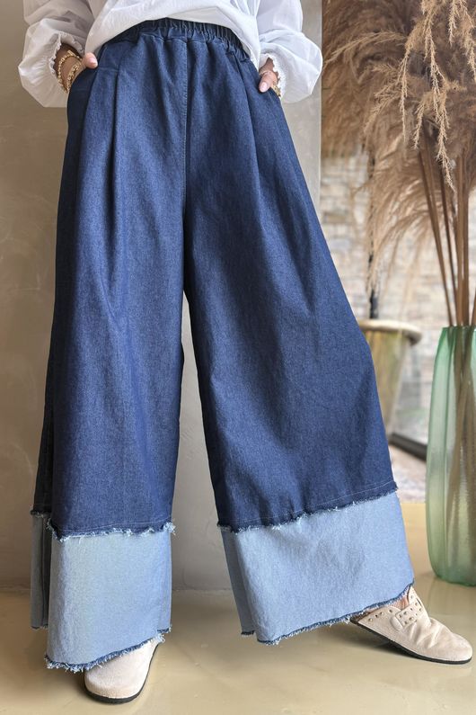 Juno Soft Stretch Deep Cuff 75 Jean Dark /40